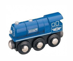 Maxim Parní lokomotiva - modrá