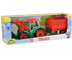 Lena Truxx Traktor s vlekem na seno