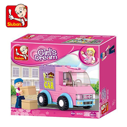 Sluban Girls Dream Town - Zmrzlinové auto