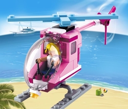 Sluban Girls Dream Holidays  Plážový vrtulník