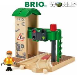 Brio signální stanice s výhybkou
