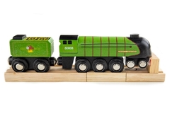  Bigjigs Rail Dřevěná replika lokomotiva Eisenhower