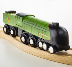  Bigjigs Rail Dřevěná replika lokomotiva Eisenhower