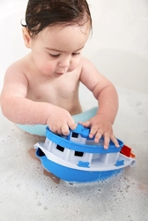 Green Toys Loď modro-bílá Paddle Boat	