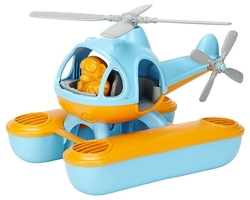 Green Toys Vrtulník modrý Seacopter