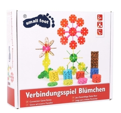 Small Foot Dřevěná spojovací hra květina sada 240 ks
