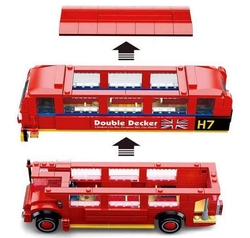 Sluban Modely M38-B0708 Double Decker autobus