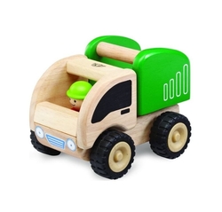 Wonderworld Dřevěné auto mini popelář